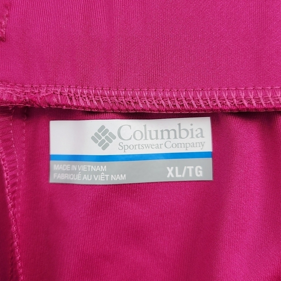 Columbia NWT Sandy Creek Stretch Shorts Magenta Pink Women's XL - Picture 11 of 11